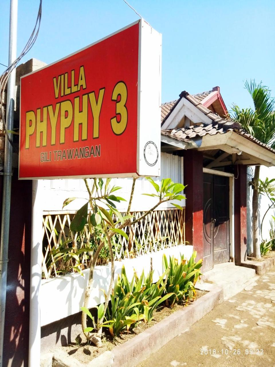 Villa Phyphy 3 길리트라왕안 외부 사진